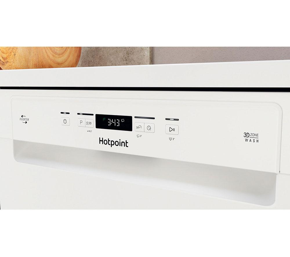 HOTPOINT HFC 3C26 W C UK Full-size Dishwasher - White image number 10 of 19