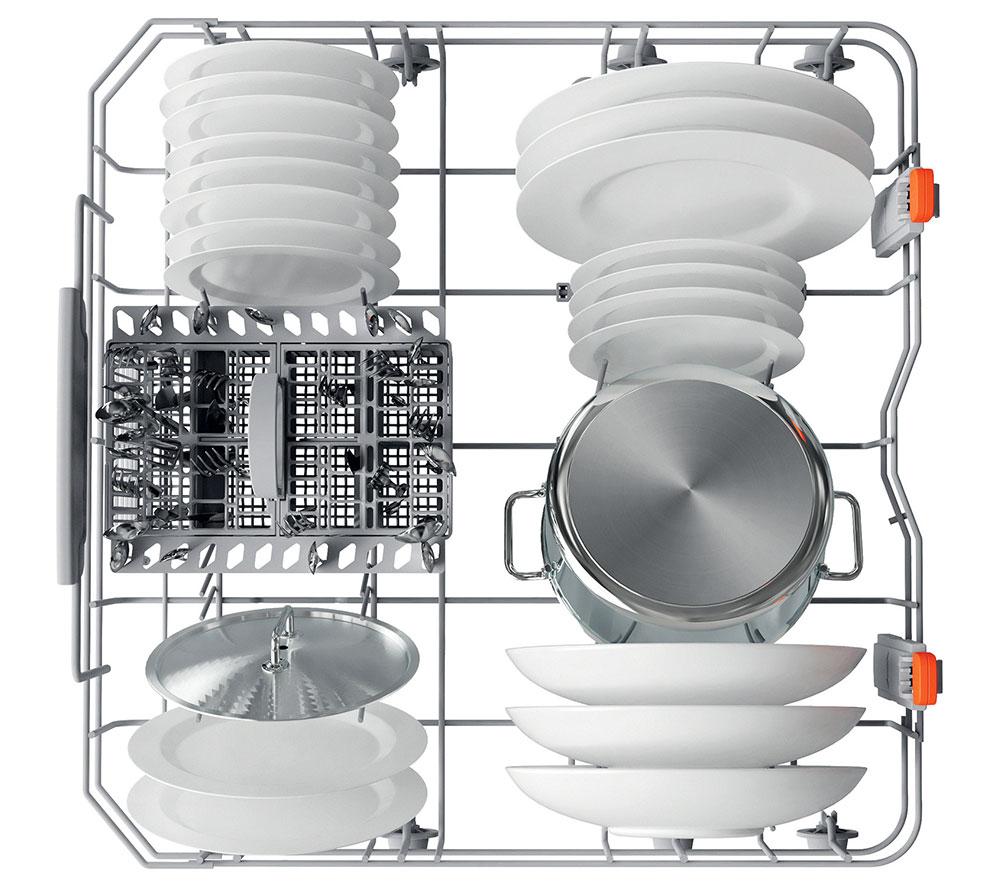 HOTPOINT HFC 3C26 W C UK Full-size Dishwasher - White image number 15 of 19