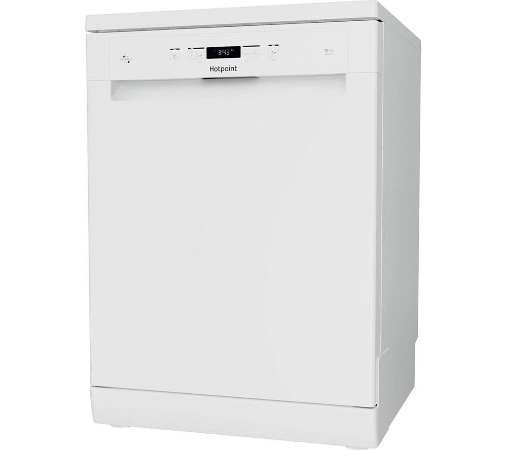 HOTPOINT HFC 3C26 W C UK Full-size Dishwasher - White image number 16 of 19