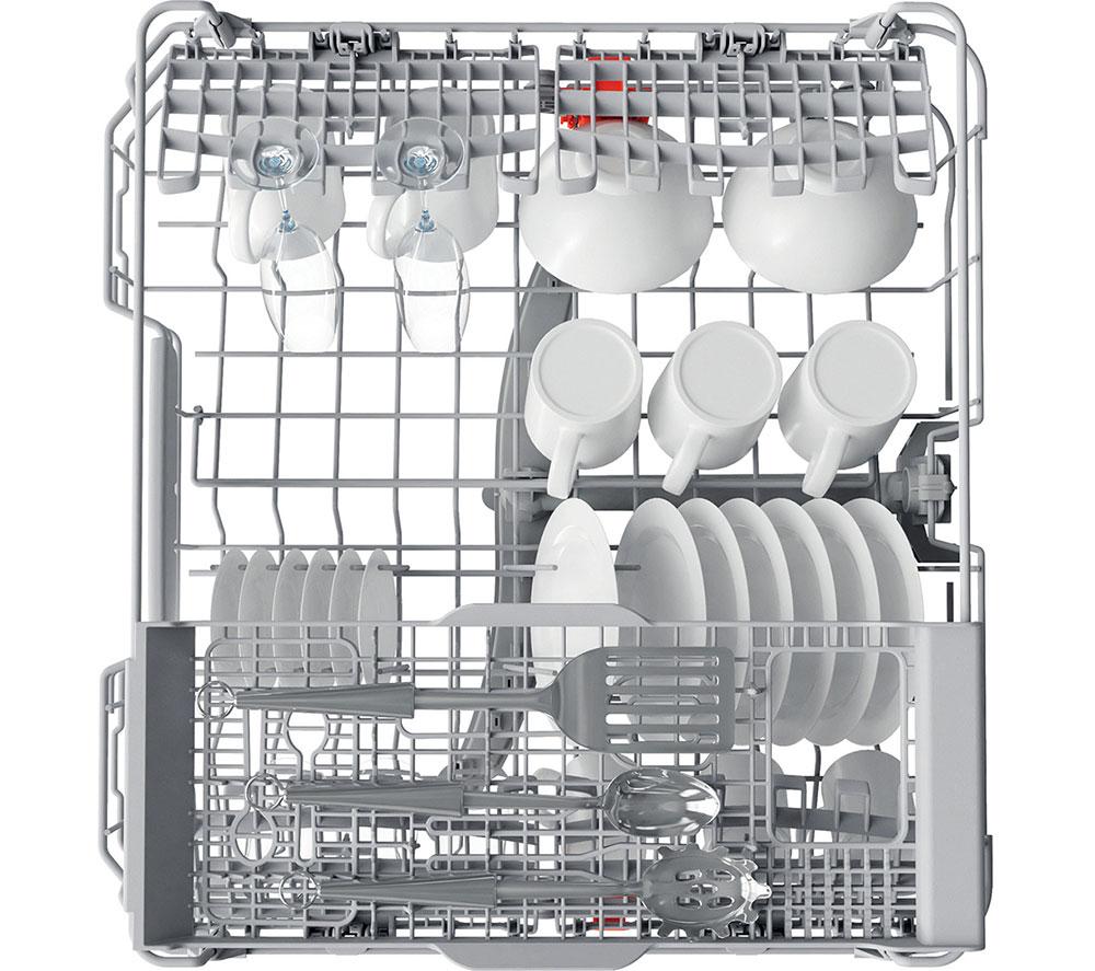 HOTPOINT HFC 3C26 W C UK Full-size Dishwasher - White image number 19 of 19