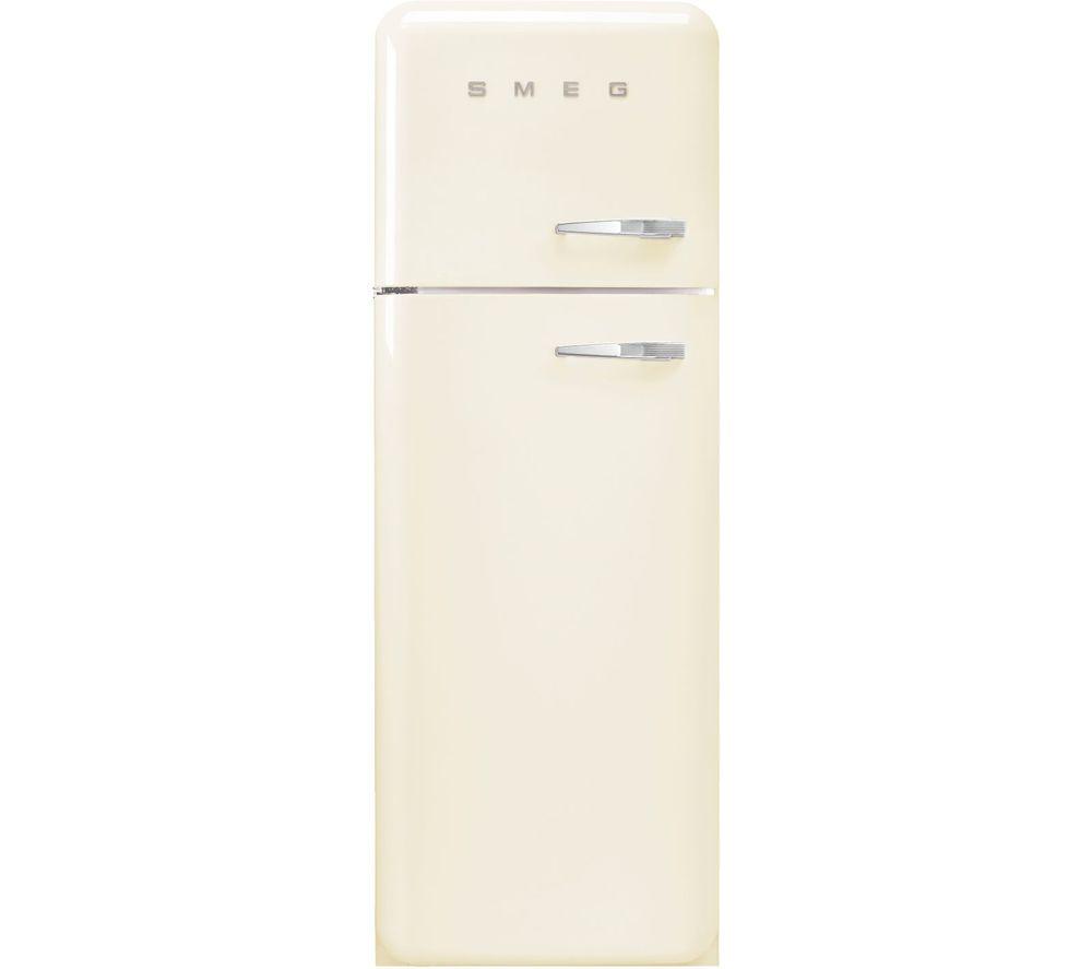 SMEG FAB30LCR5UK 80/20 Fridge Freezer - Cream, Cream