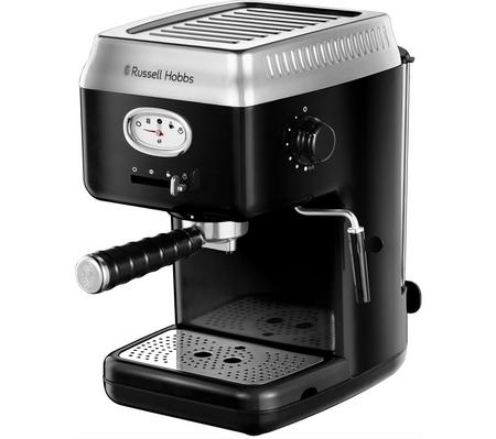 RUSSELL HOBBS Retro 28251 Espresso Coffee Machine - Black