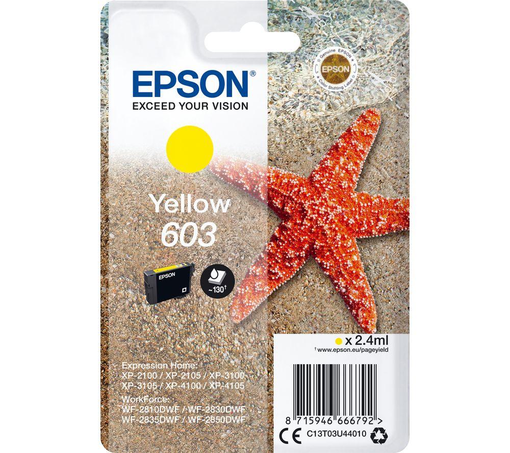 EPSON 603 Starfish Yellow Ink Cartridge, Magenta