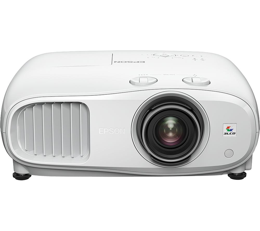 EPSON EH-TW7000 4K Ultra HD Home Cinema Projector, White