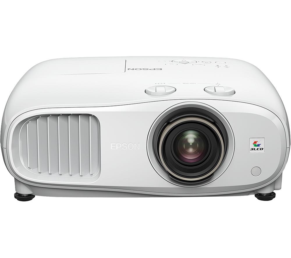 EPSON 4K PRO-UHD EH-TW7100 Home Cinema Projector, White