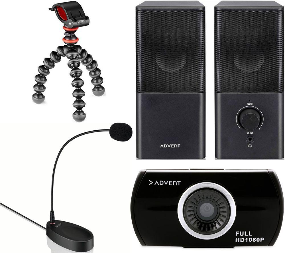 Buy ADVENT The New Vlogger Bundle Speakers Gorillapod Starter