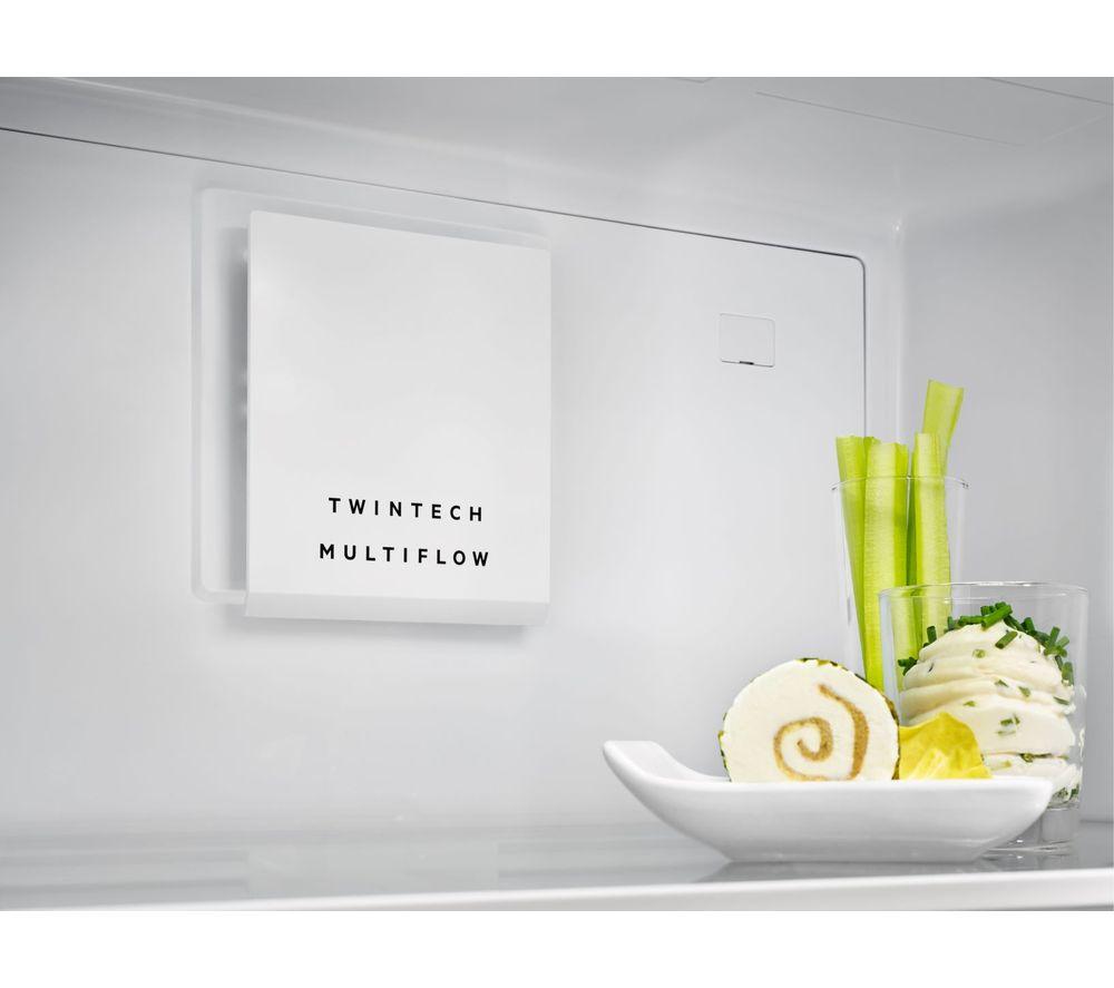 ZANUSSI MultiFlow ZRME38FU2 Tall Fridge - Silver image number 2 of 4