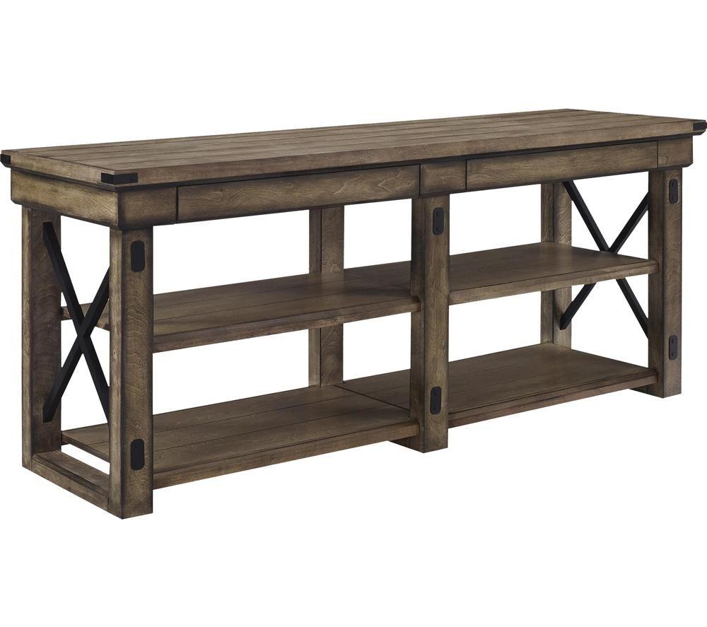 DOREL HOME Wildwood 1768096PCOMUK 1600 mm TV Stand  Rustic Grey review