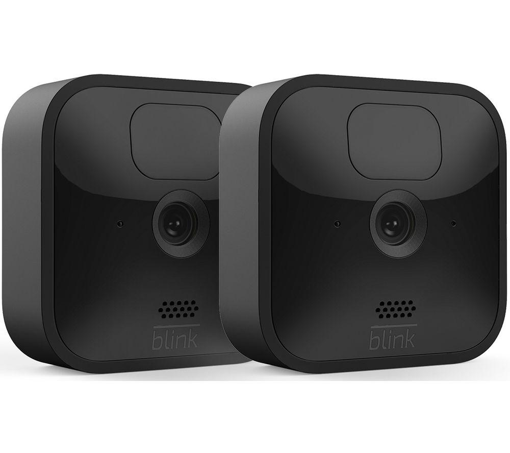 Image of AMAZON Blink Outdoor HD 1080p WiFi Security Camera System - 2 Cameras, Black