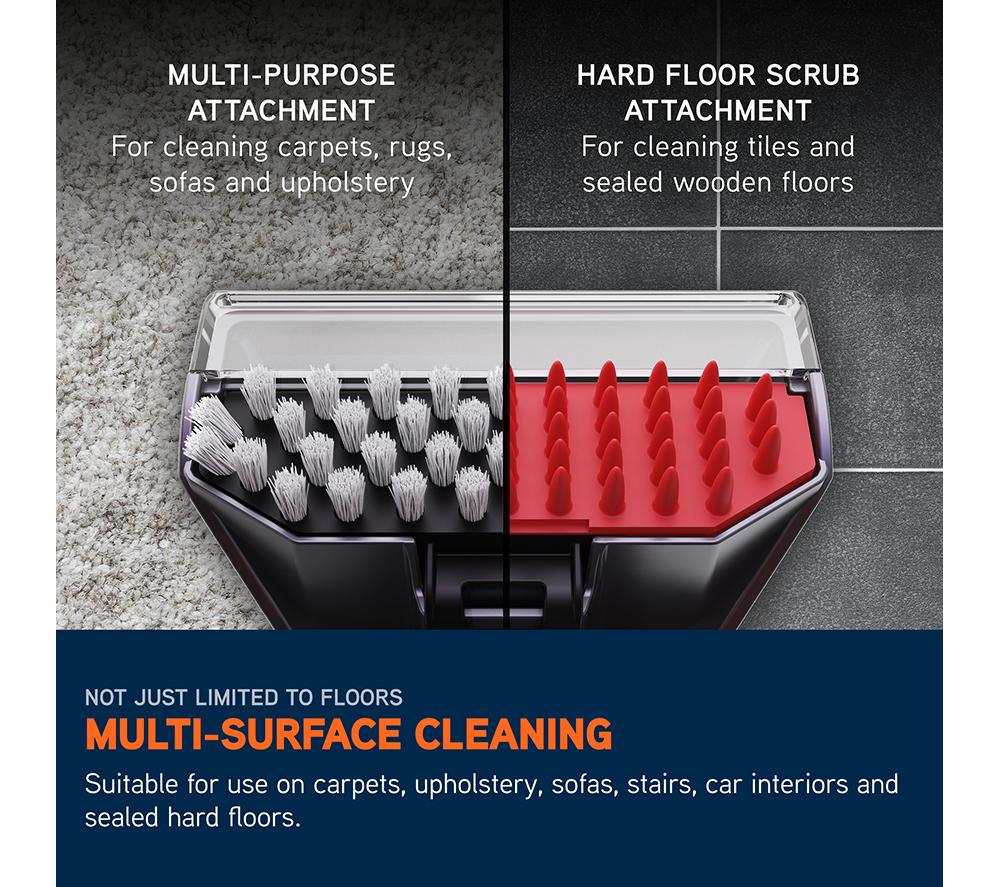 VAX SpotWash CDCW-CSXS Carpet Cleaner - Graphite & Red image number 5 of 14
