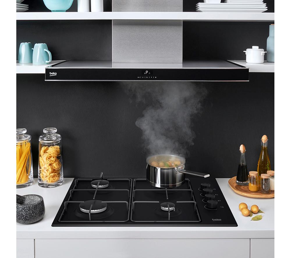 BEKO HIBG64120SB 61 cm Gas Hob - Black image number 5 of 8