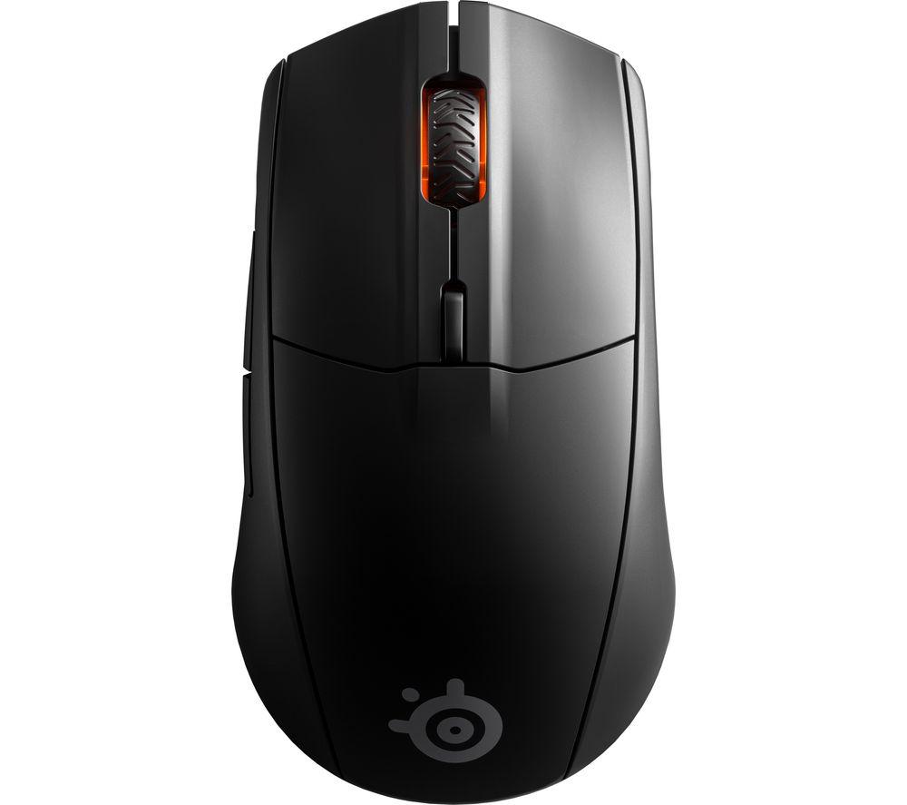 STEELSERIES Rival 3 RGB Wireless Optical Gaming Mouse, Black