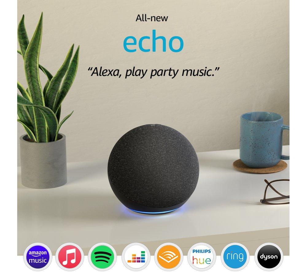 Echo Dot (3rd Gen) Smart speaker with Alexa - Charcoal (2