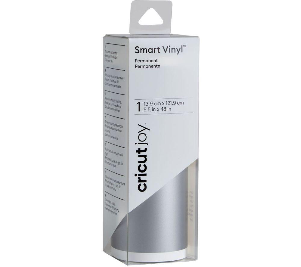 Click to view product details and reviews for Cricut Joy Smart Permanent Vinyl Silver.