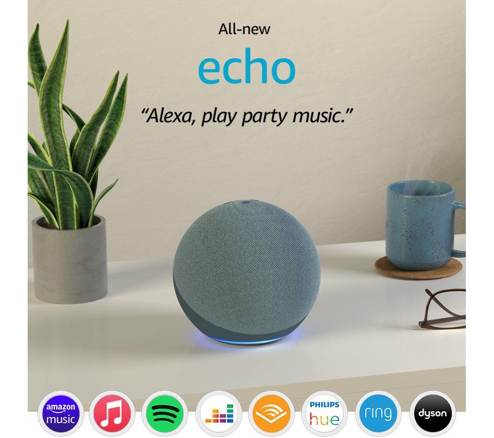 Buy  Echo (4th Gen) Smart Speaker with Alexa - Twilight Blue