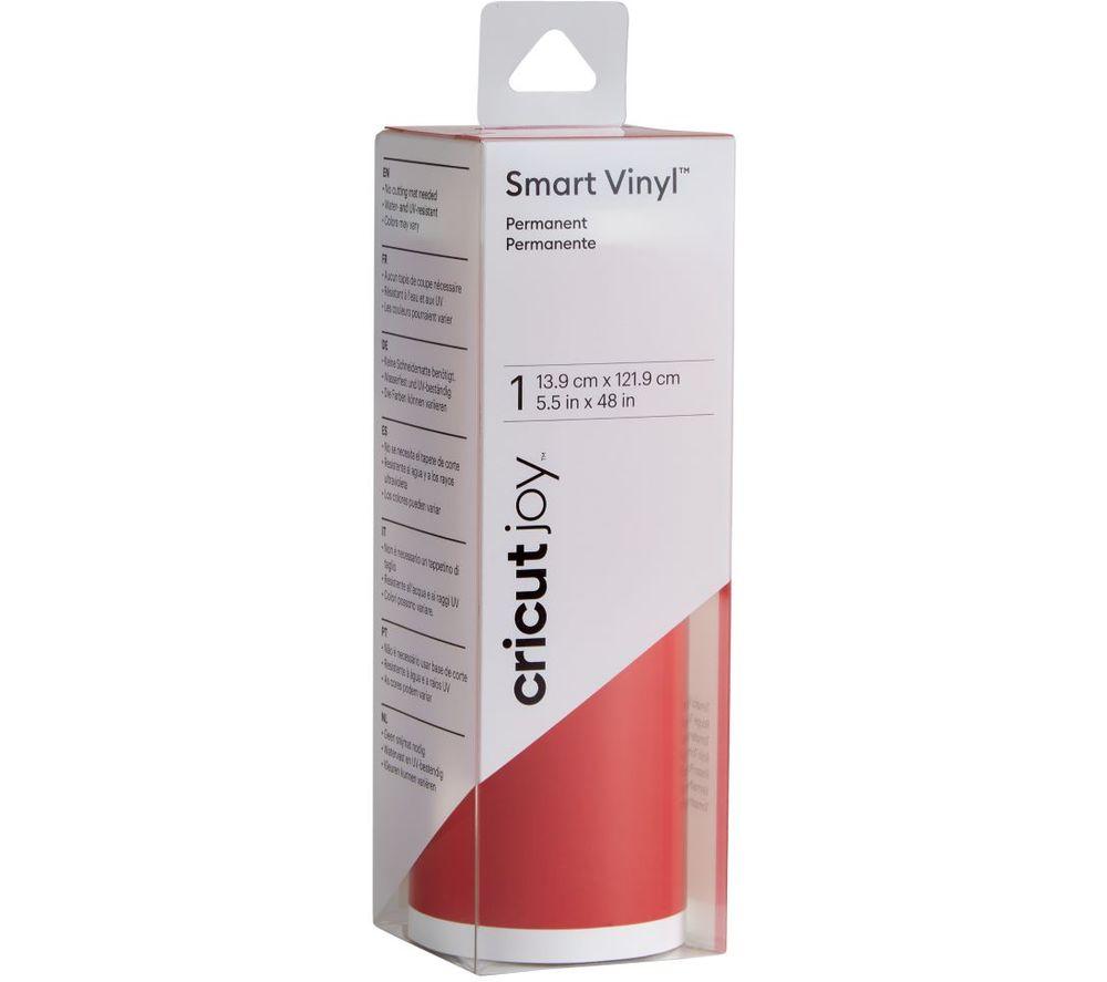 Click to view product details and reviews for Cricut Joy Smart Permanent Vinyl Red.