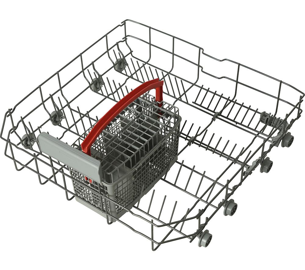 White LED Display Freestanding Dishwasher 10756090 Silver Colour SHARP