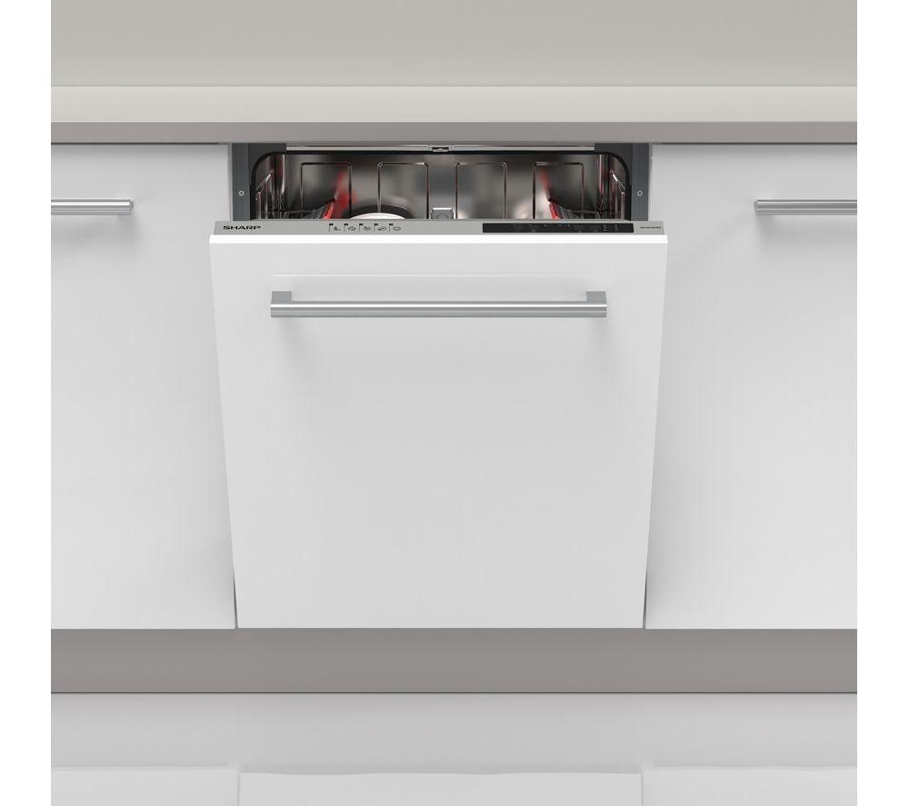 Sharp hot sale integrated dishwasher