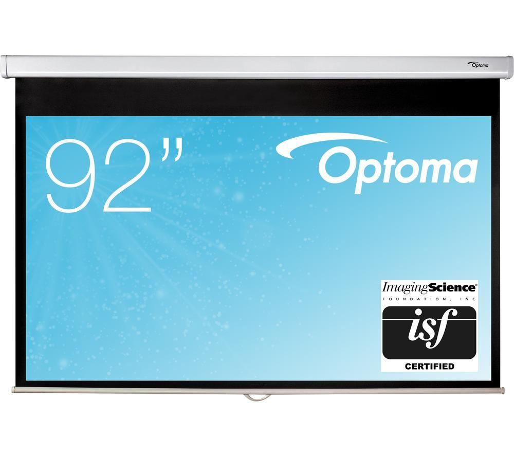 OPTOMA DS-9092PWC 92" Pull Down Projector Screen image number 3 of 5