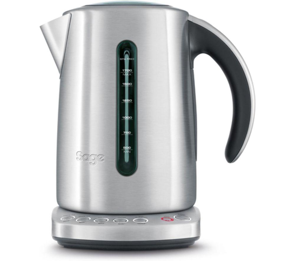 SAGE SKE825 The Smart Jug Kettle - Stainless Steel, Stainless Steel