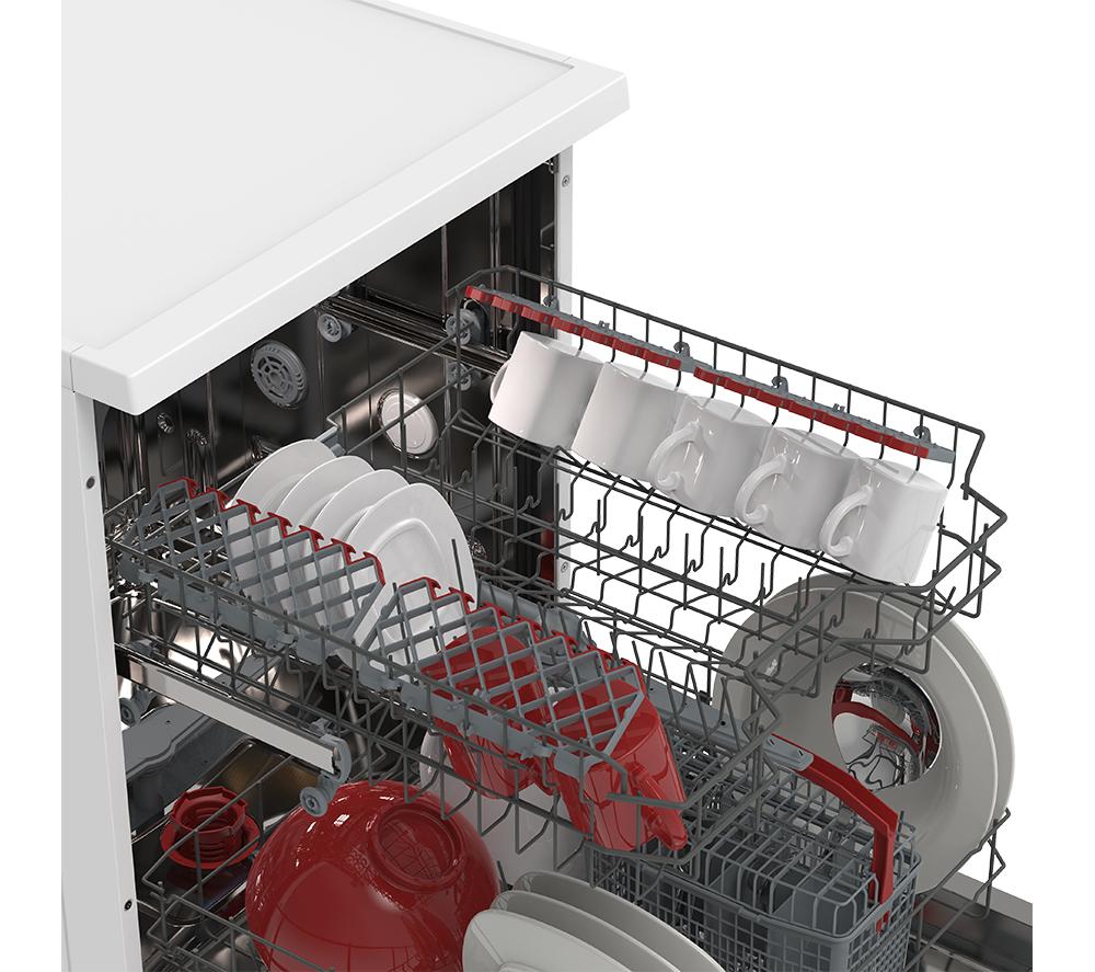 SHARP QW-DX41F47EW Full-size Dishwasher - White image number 11 of 18