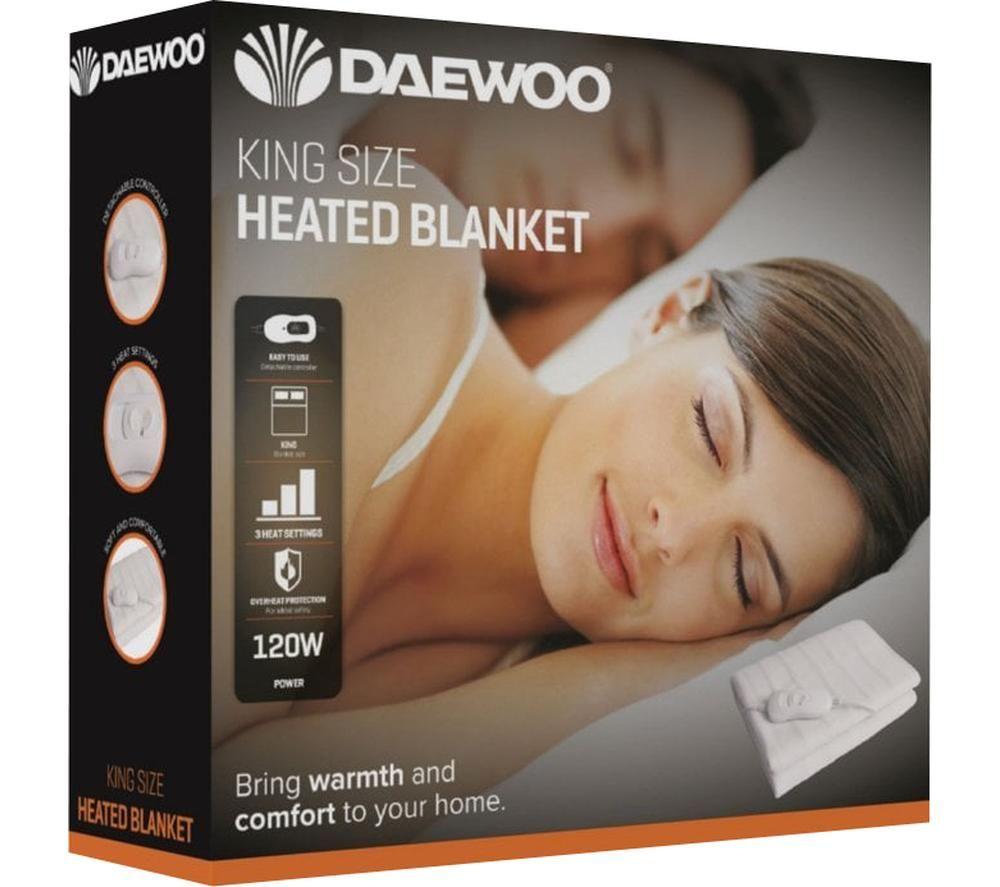 Daewoo heated blanket sale