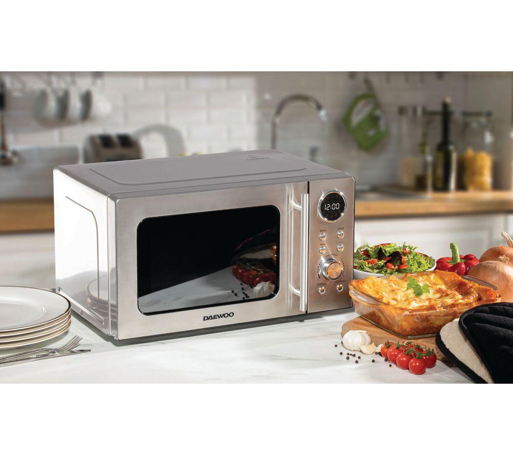 DAEWOO KOR300SL Microwave with Grill - Silver image number 4 of 4