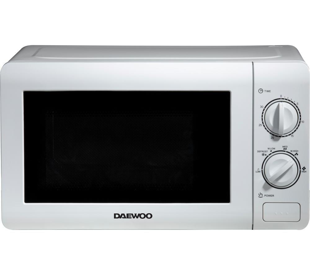 DAEWOO KOR6N35S Solo Microwave - White, White