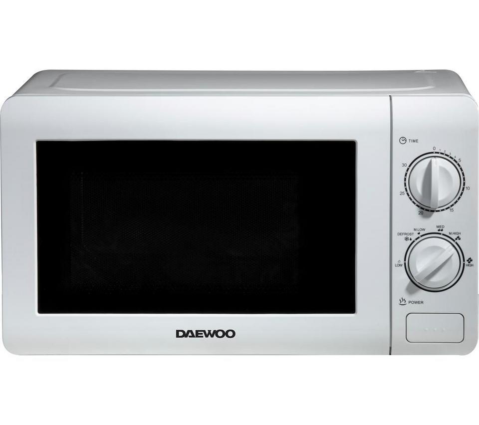 DAEWOO KOR6N35S Solo Microwave - White