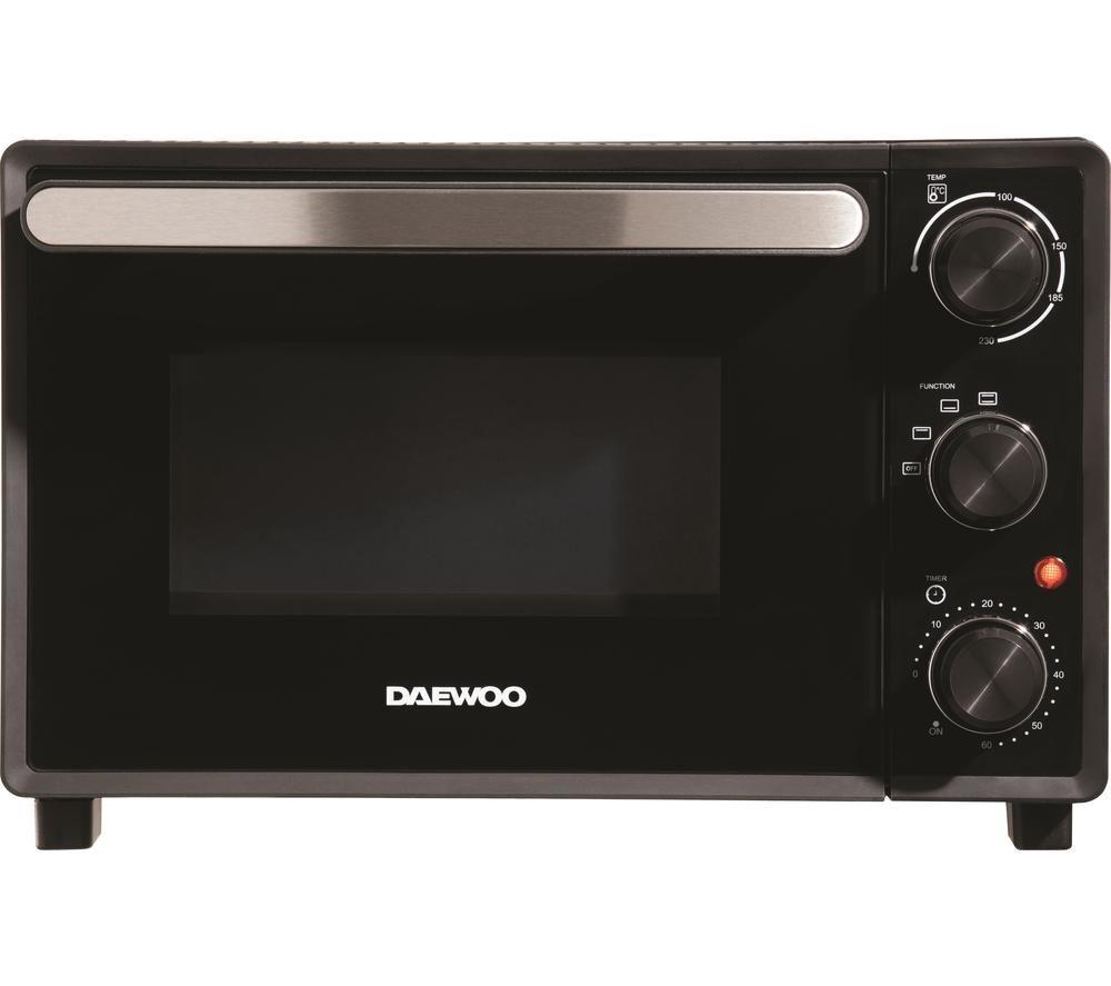 DAEWOO SDA1608 Electric Mini Oven - Black, Black