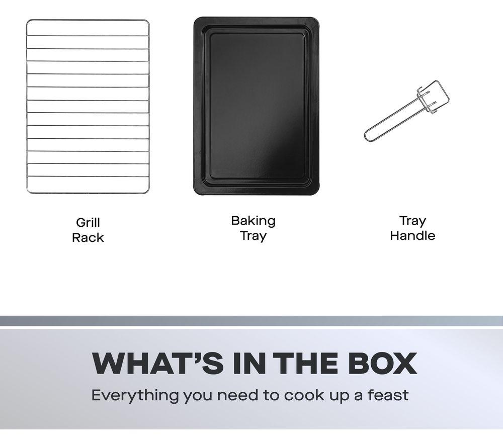 DAEWOO SDA1609 Electric Mini Oven - Black image number 5 of 6