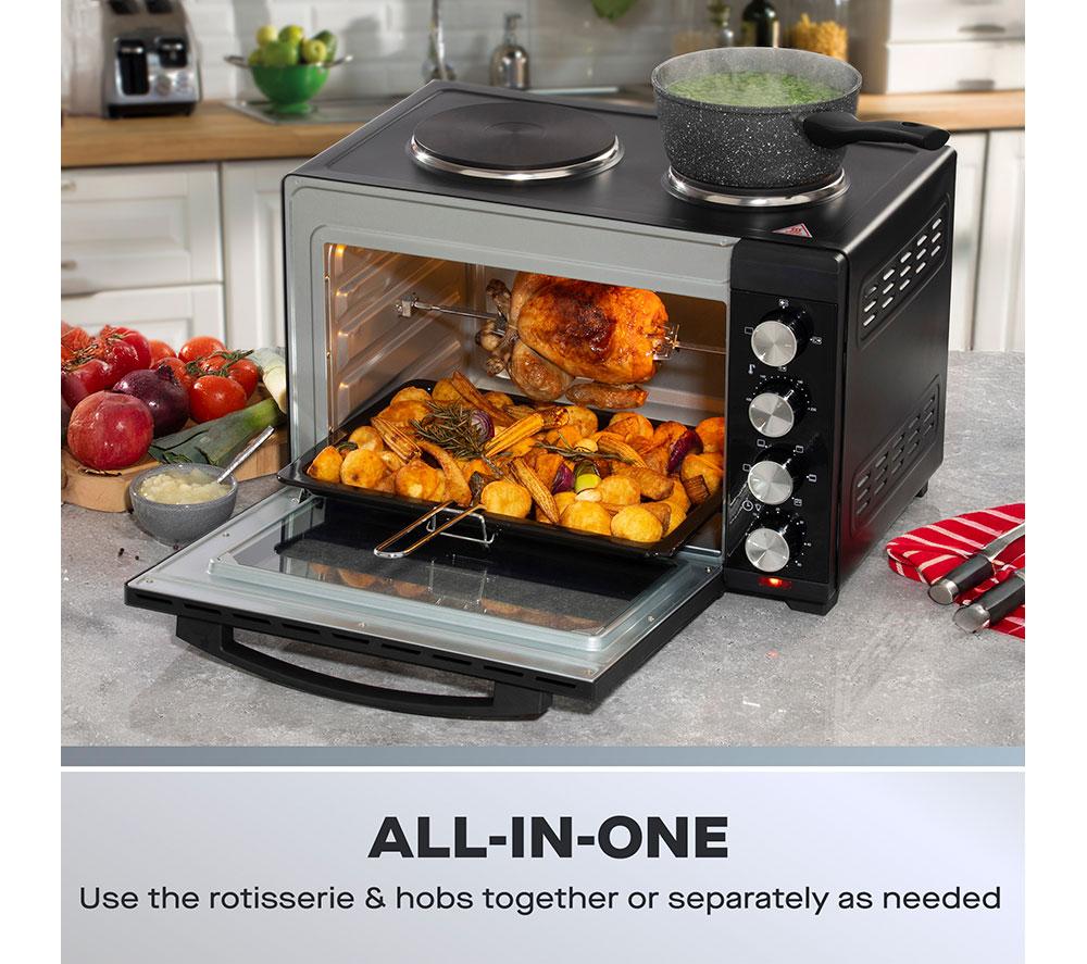 DAEWOO SDA1610 Electric Mini Oven - Black image number 3 of 6