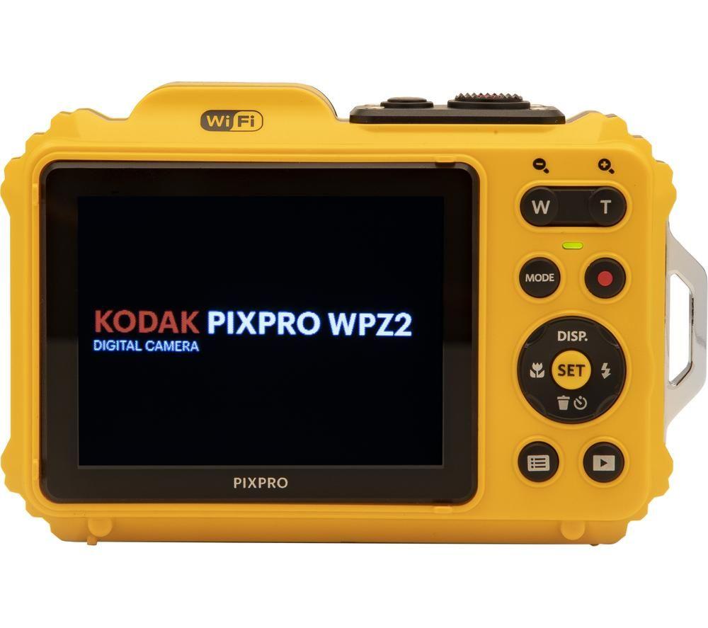 KODAK PIXPRO WPZ2 Tough Compact Camera - Yellow image number 8 of 10