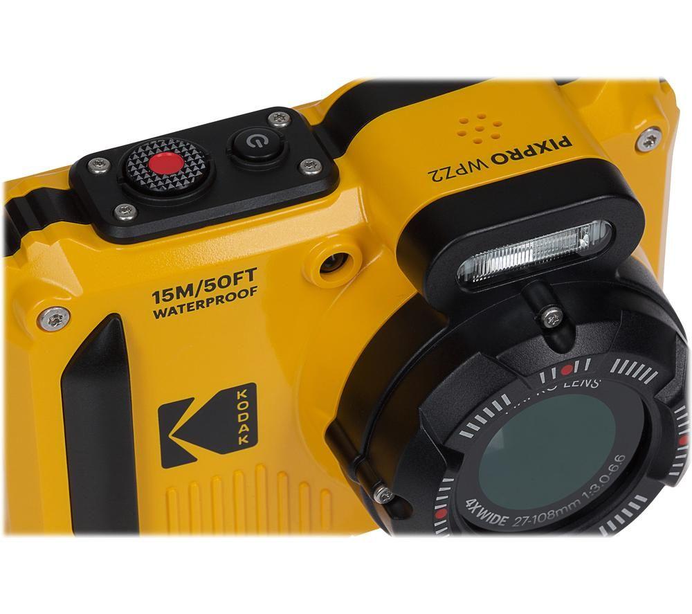 KODAK PIXPRO WPZ2 Tough Compact Camera - Yellow image number 9 of 10