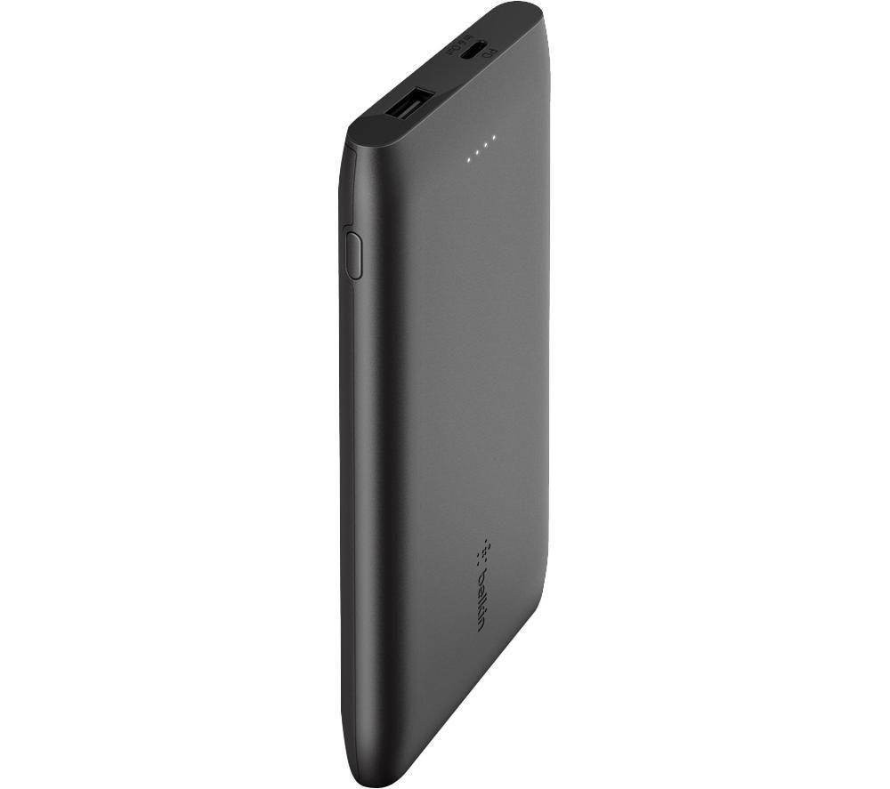 BELKIN 10000 mAh Portable Power Bank with 18 W USB-C Fast Charge - Black