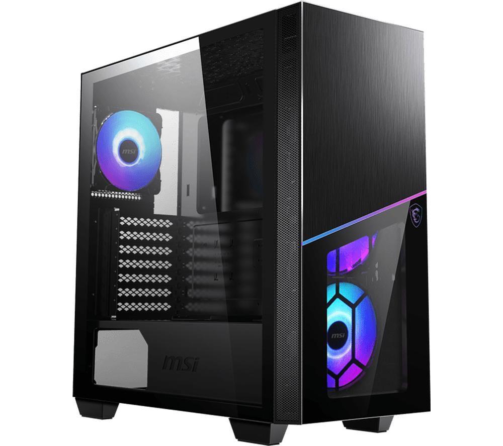 Image of MSI MPG SEKIRA 100R E-ATX Mid-Tower PC Case, Black