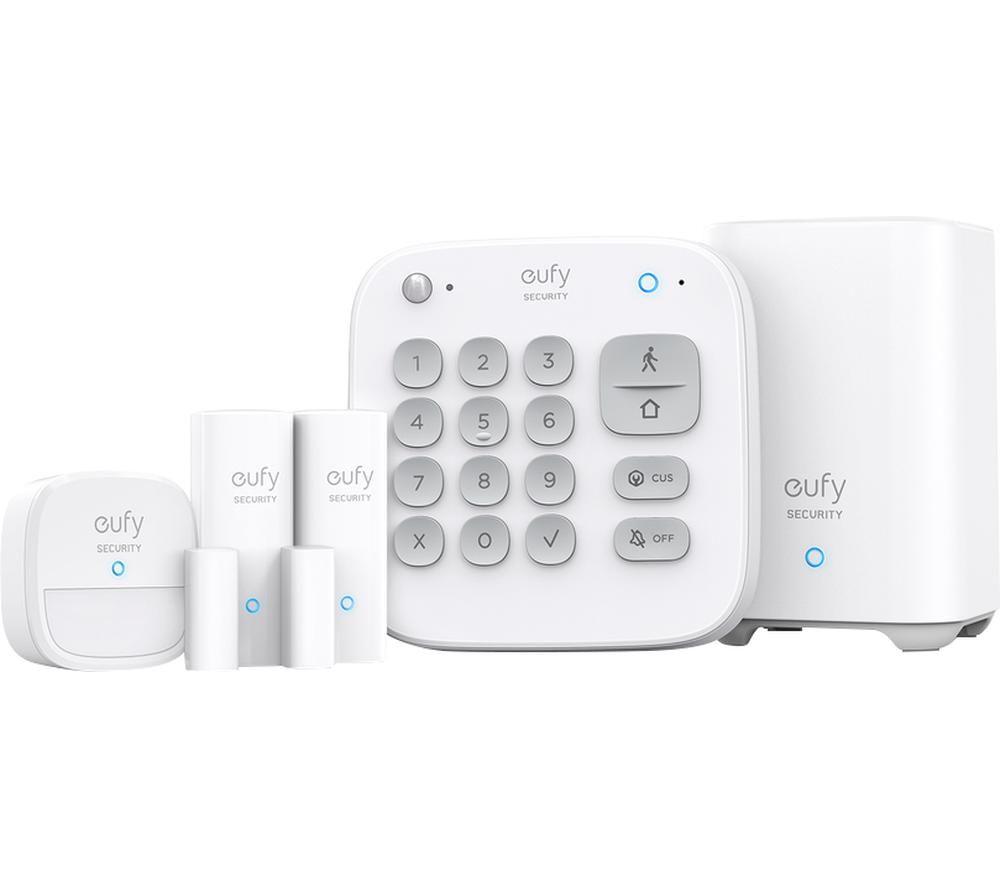 EUFY 5-Piece Home Alarm Kit, White