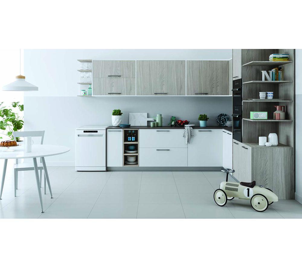 INDESIT DFC 2C24 UK Full-size Dishwasher - White image number 6 of 10