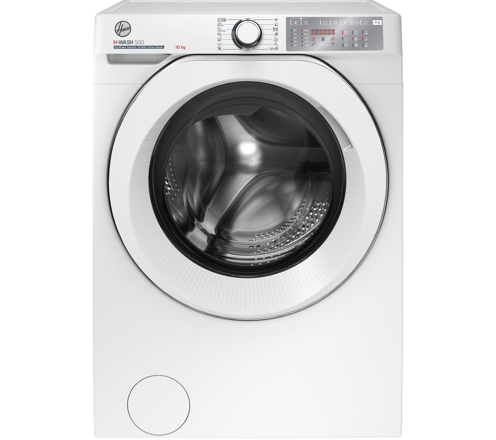 HOOVER H-Wash 500 HWB 410AMC WiFi-enabled 10 kg 1400 Spin Washing Machine – White, White