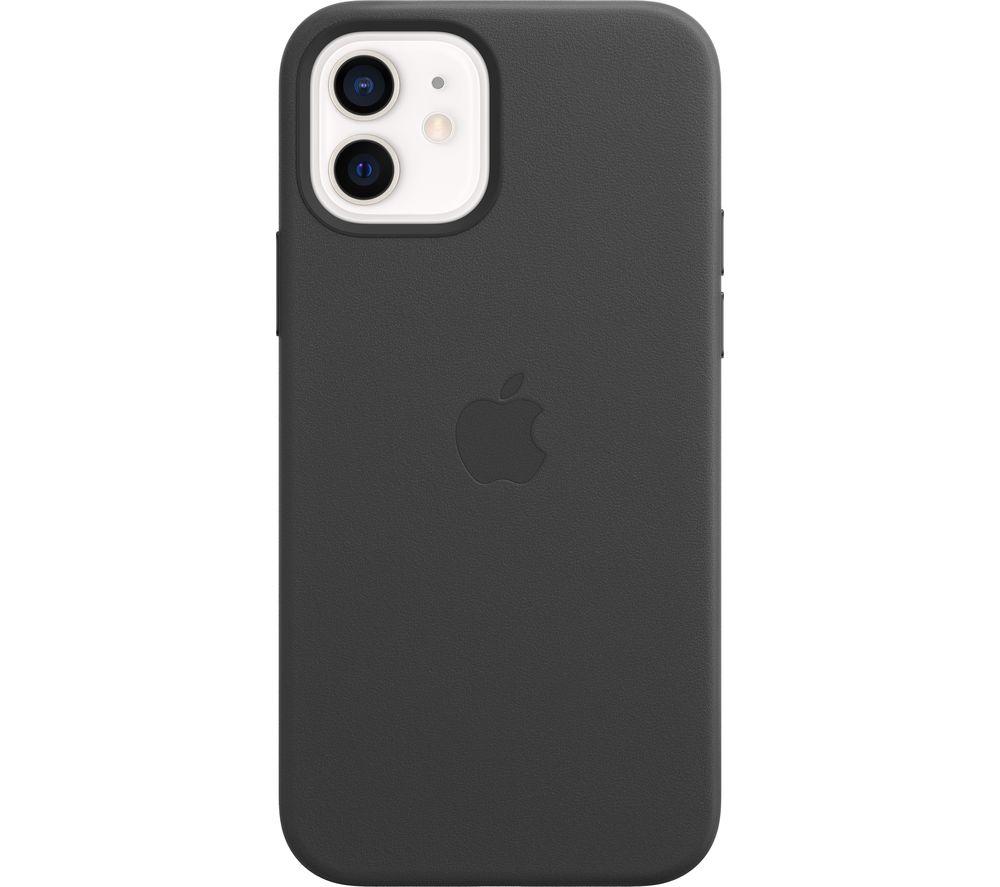 APPLE iPhone 12 & 12 Pro Leather Case with MagSafe - Black