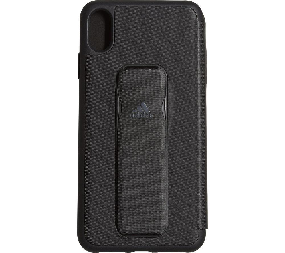 ADIDAS iPhone XS Max Folio Grip Case - Black
