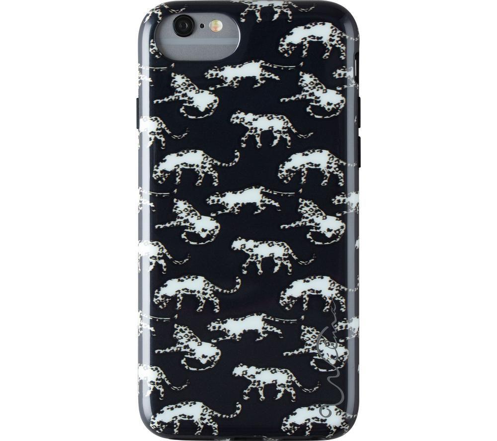 Image of WILMA Midnight Shine Leopard iPhone 6 / 6s / 7 / 8 / SE Case - Black, Black