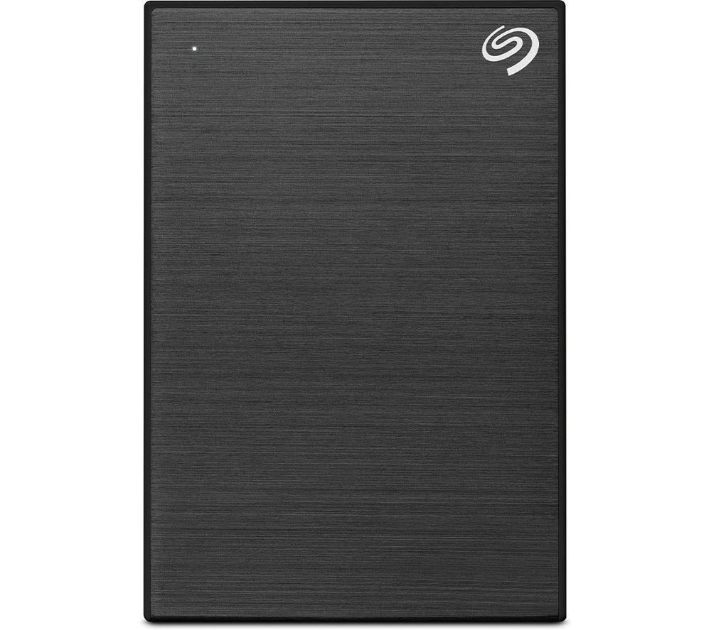 Image of SEAGATE One Touch Portable Hard Drive - 1 TB, Black, Black