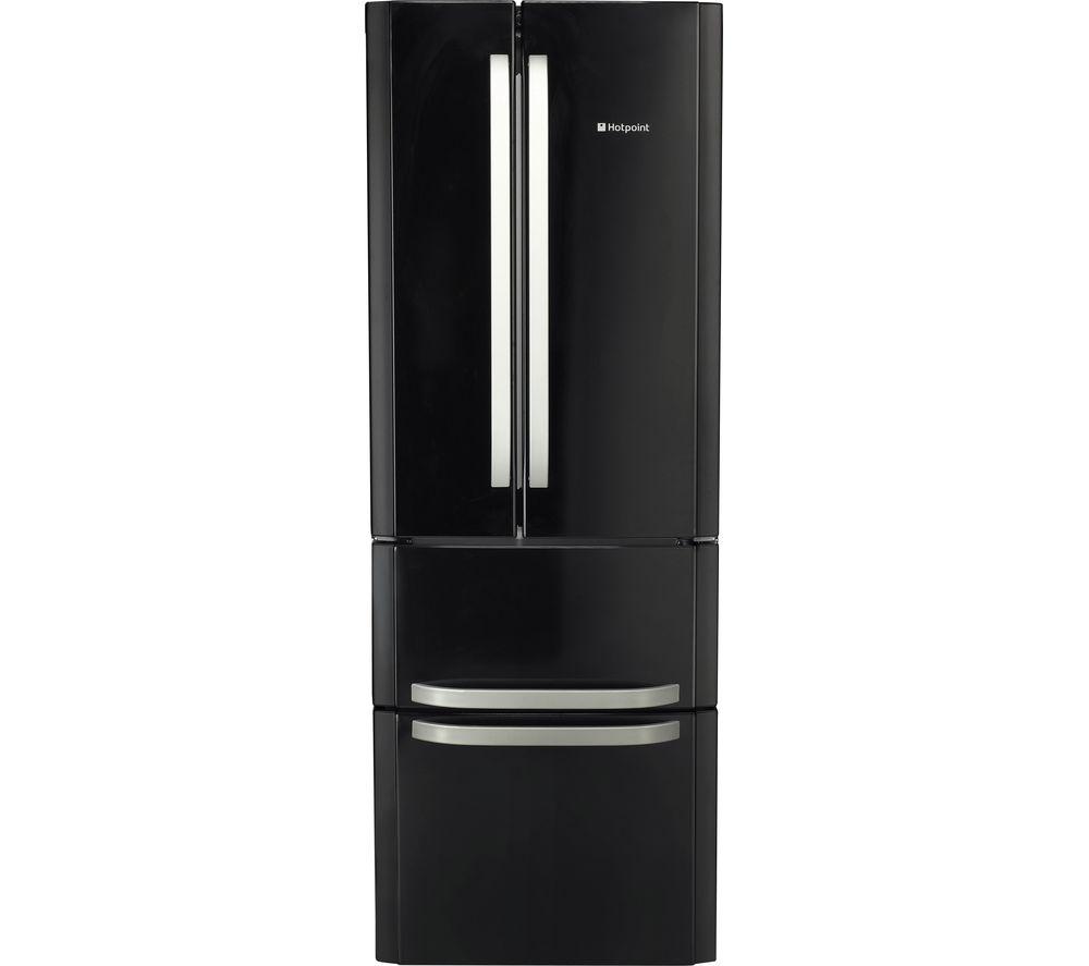 HOTPOINT Black Slim Americanstyle fridge freezers Cheap deals at Currys