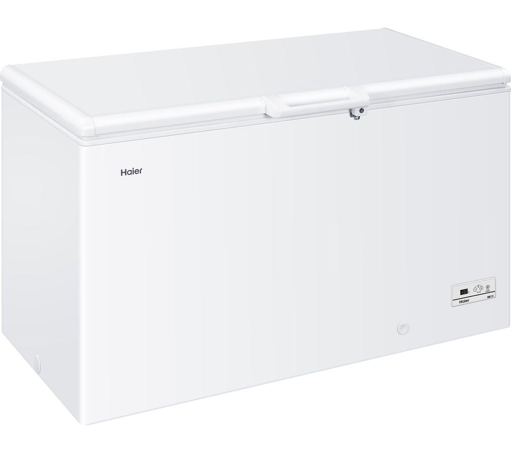 HAIER HCE429F Chest Freezer - White