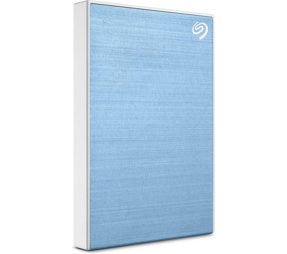 Image of SEAGATE One Touch Portable Hard Drive - 1 TB, Blue, Blue