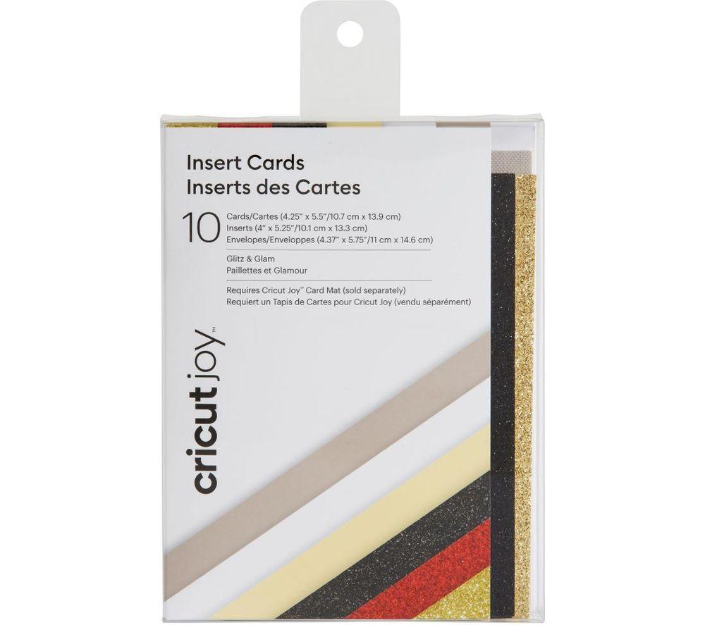 Image of CRICUT Joy Insert Cards - Glitz & Glam