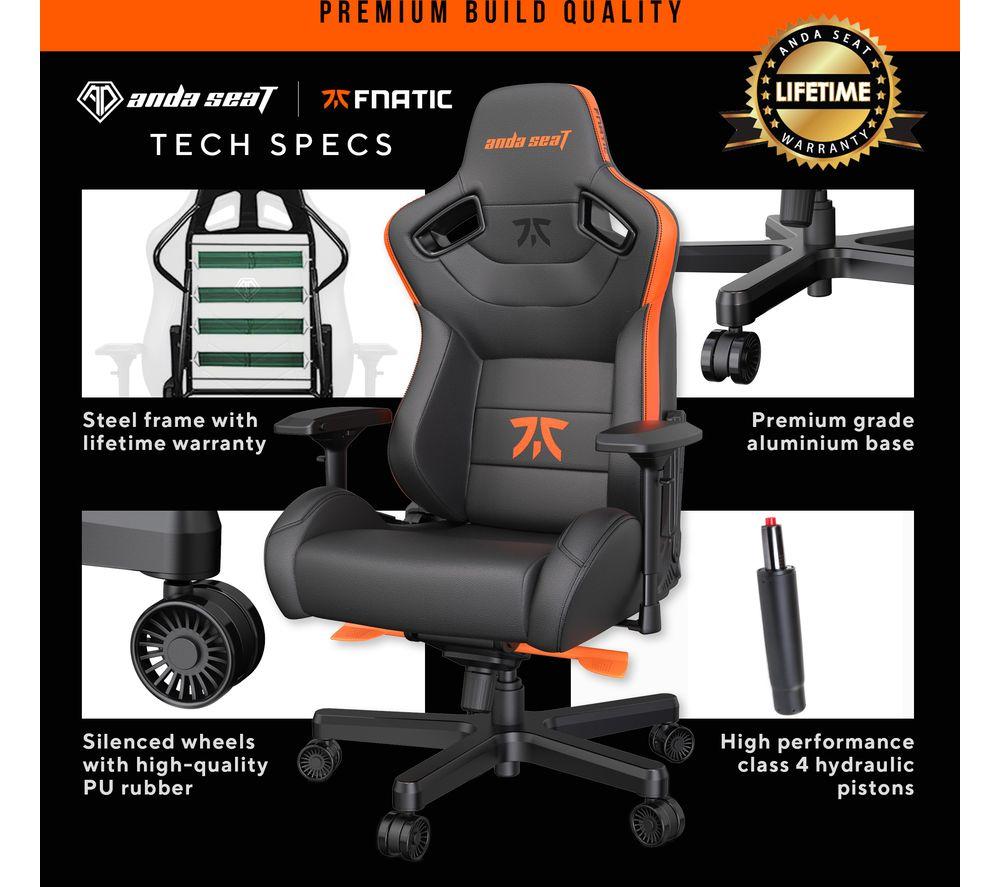 orange gaming chair currys