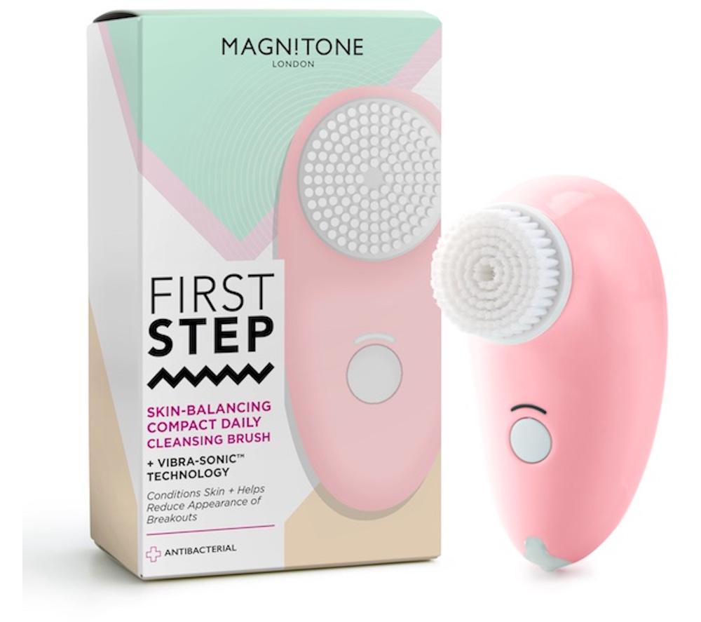 MAGNITONE First Step MF01P Facial Cleansing Brush - Pink, Pink