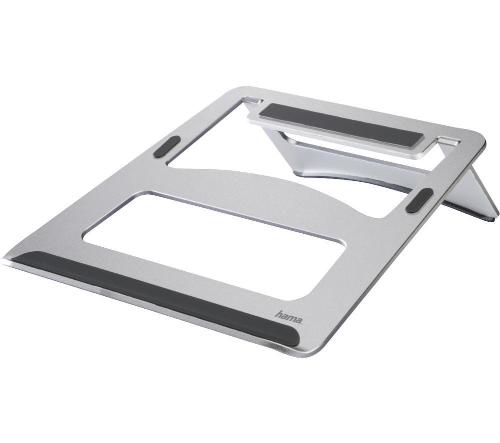 Image of HAMA Aluminium Laptop Stand - Silver